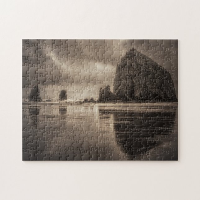 Puzzle: Haystack-Stein und geschliffene Nadel (Horizontal)