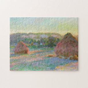 Puzzle Haystacks Fin de l'été Monet Art