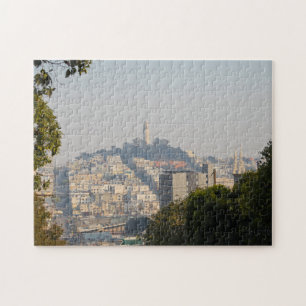 Puzzle Hazy Coit Tower, San Francisco, Californie