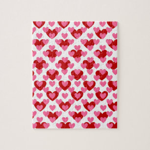 Puzzle Heart Pattern