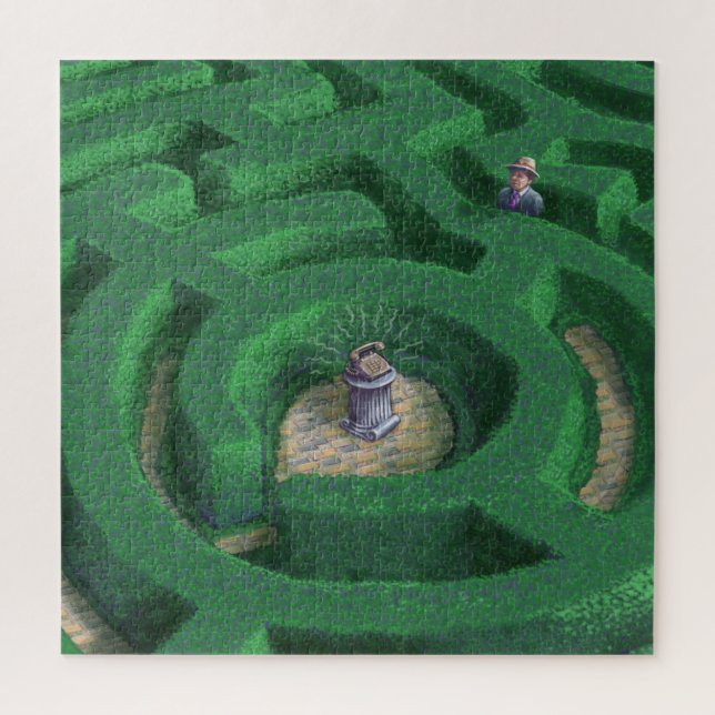 Puzzle Hedge Maze (Vertical)