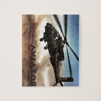 Puzzle Hélicoptère d'AH-64 Apache