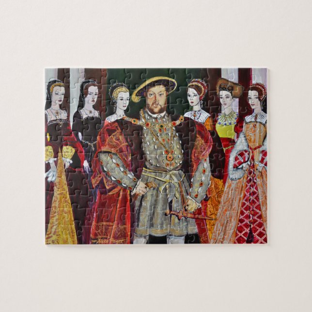Puzzle Henry The Eighth and His Six Wives (Horizontal)