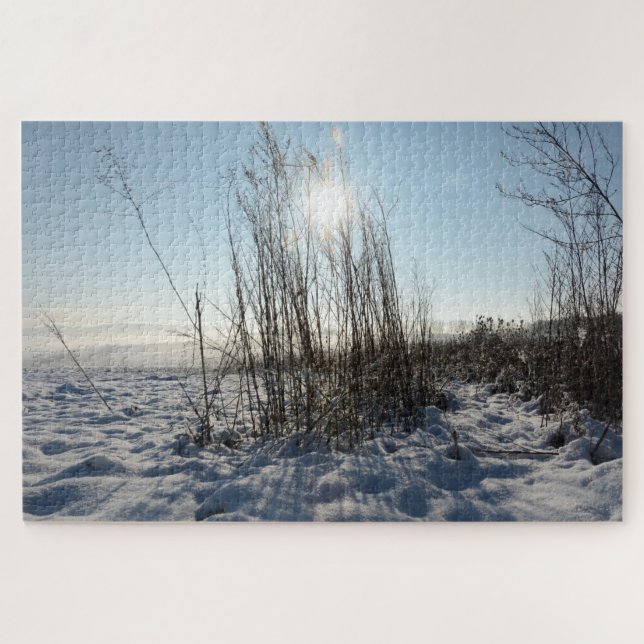 Puzzle Herbes d'hiver   - (Horizontal)