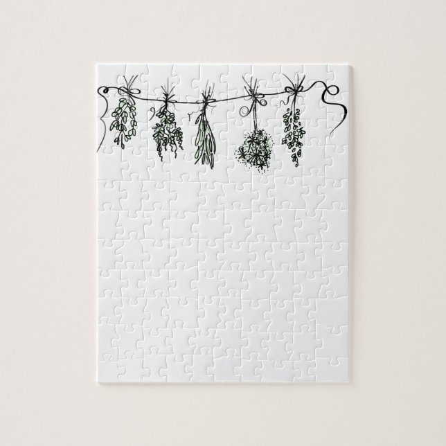 Puzzle Herbes du jardin (Vertical)