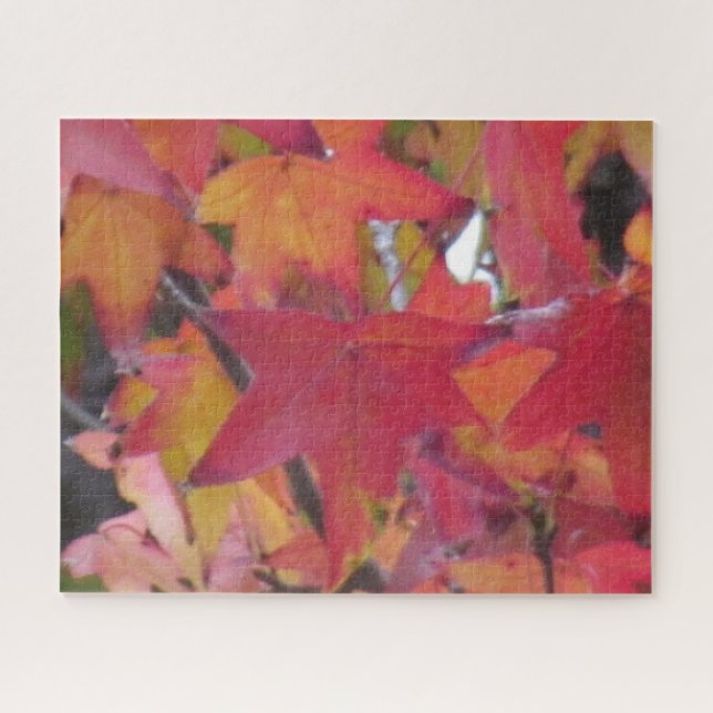 Puzzle - Herbstlaub (Horizontal)