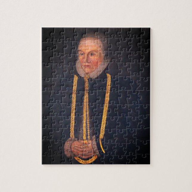 Puzzle Héritière de Gorvel Fadersdatter Sparre Giske (Vertical)