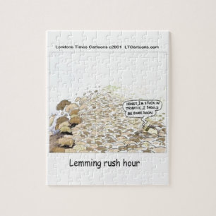 Puzzle Heure de pointe Lemmings amusant