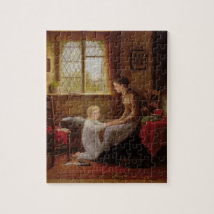 Puzzle Heure du coucher, 1890 (huile sur le panneau)