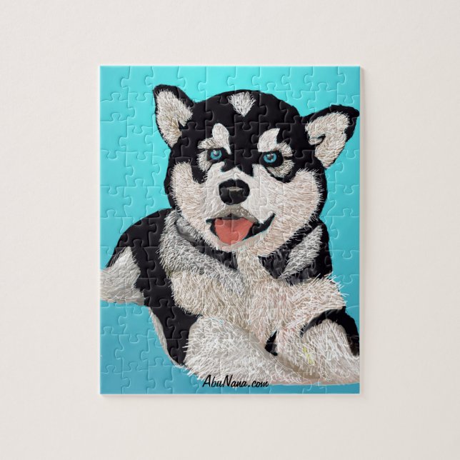Puzzle Heureux Go Lucky Puppy (Vertical)