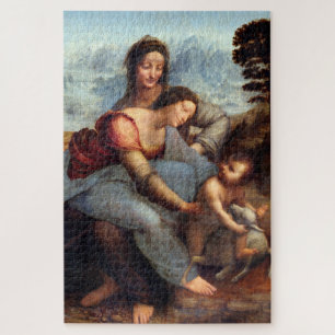 Puzzle heute: Jungfrau & Kind mit St. Anne