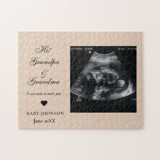 Puzzle Hi Grand-mère et grand-père Photo Ultrasound