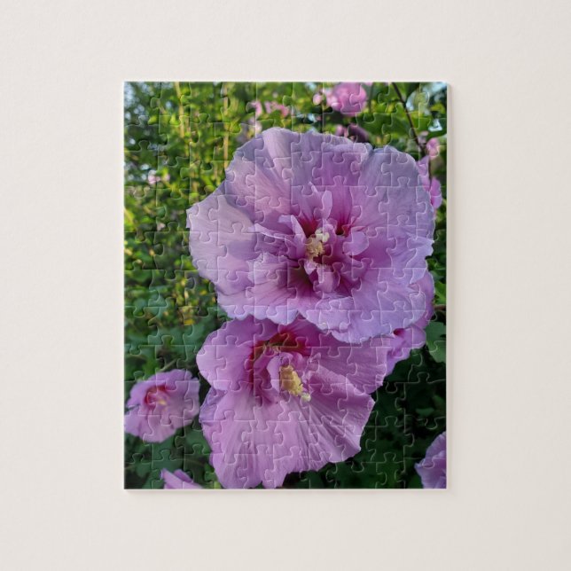 Puzzle Hibiscus (Vertical)