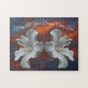 Puzzle Hibiscus Fleurs Rêves De Véritable Inspiration  