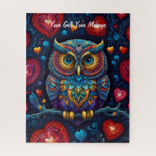Puzzle Hibou Coloré