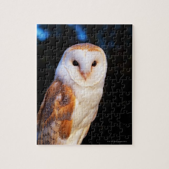 Puzzle Hibou de grange (Vertical)