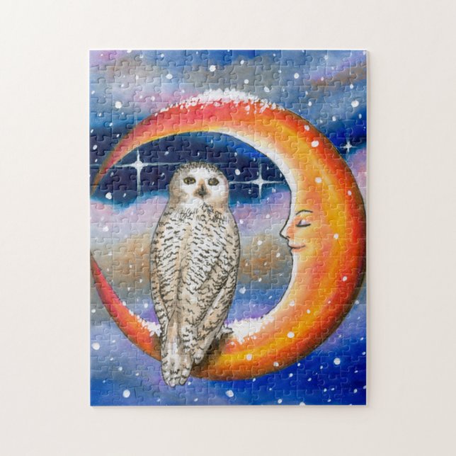 Puzzle Hibou de l'oiseau 69 (Vertical)