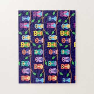 Puzzle Hiboux dans l'arbre