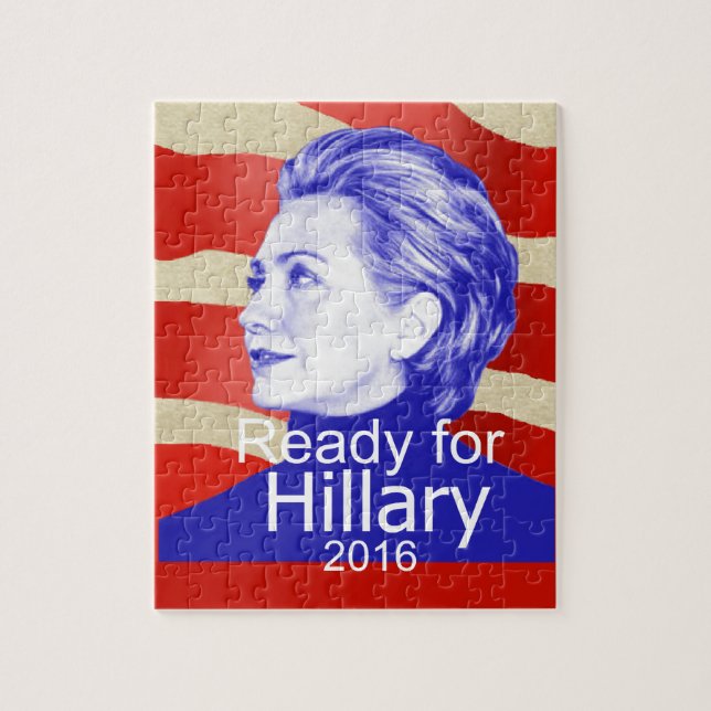 Puzzle Hillary Clinton 2016 (Vertical)
