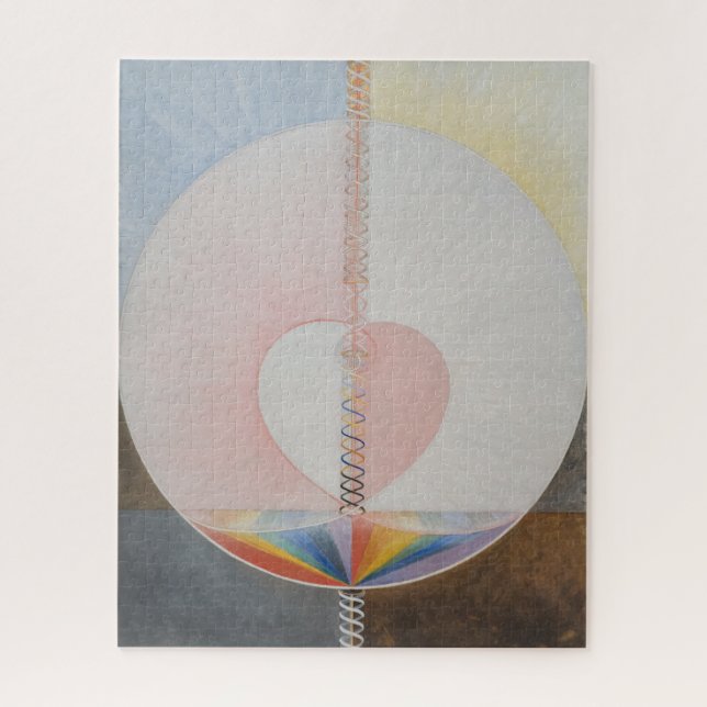 Puzzle Hilma Af Klint, La Dove No.25, Art Abstrait (Vertical)