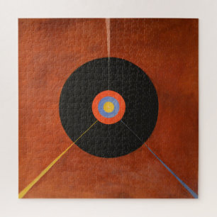 Puzzle Hilma Af Klint, Le Swan No.18, Art Abstrait