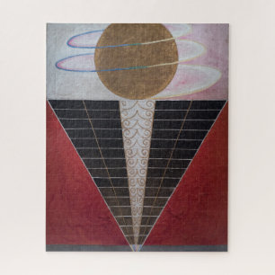 Puzzle Hilma Af Klint, Retable n° 2, Art Abstrait