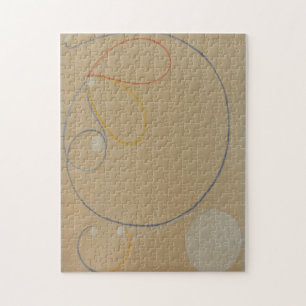 Puzzle Hilma Af Klint, Seven Point Star No7, Art Abstrait