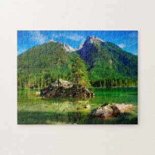 Puzzle Hintersee Ramsau Bavière.