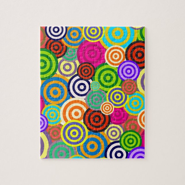 Puzzle Hippie Circles (Vertical)
