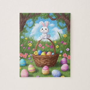 Puzzle Hippie Hop Bunny