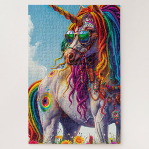 Puzzle Hippie Unicorn