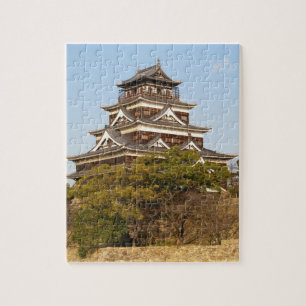Puzzle Hiroshima Castle 広 島 城, Hiroshima, Japon