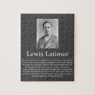 Puzzle Histoire afro-américaine - Inventeur Lewis Latimer