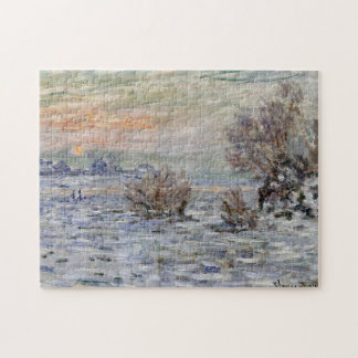 Puzzle Hiver sur la Seine, Lavacourt Monet Beaux-Arts
