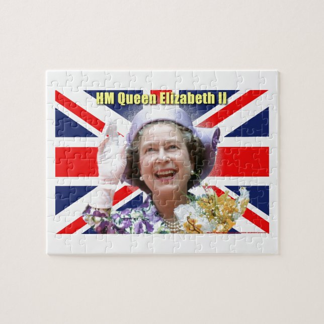 Puzzle HM Queen Elizabeth II (Horizontal)