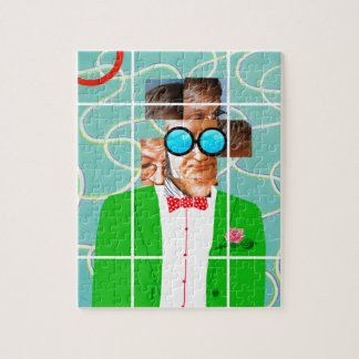 Puzzle Hockney portrait
