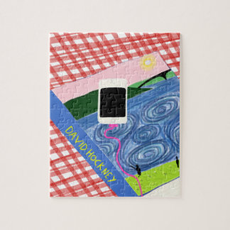 Puzzle Hockney style