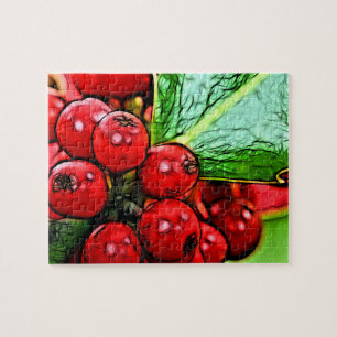 Puzzle Holly Berries 006