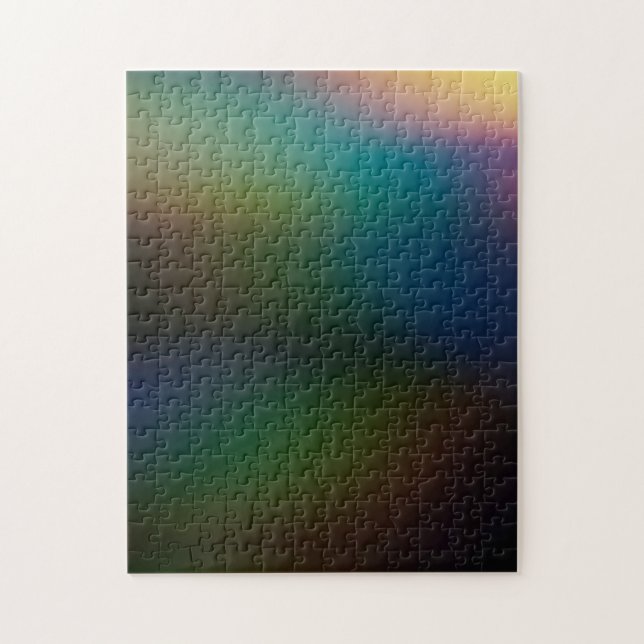 Puzzle Holographique foncé profond Iridescente Lustré Pla (Vertical)