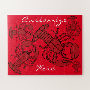 Puzzle Homard rouge Thunder_Cove du Maine