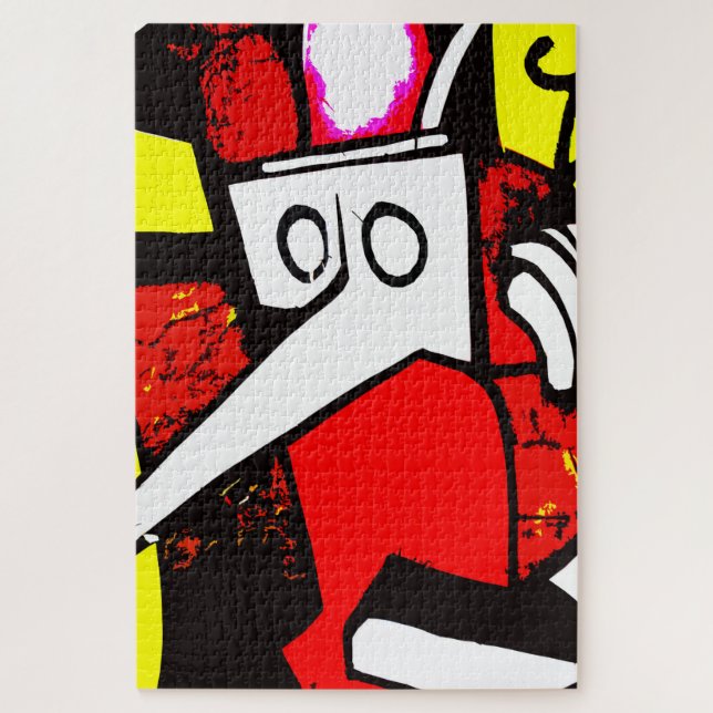 Puzzle Hominid (Vertical)