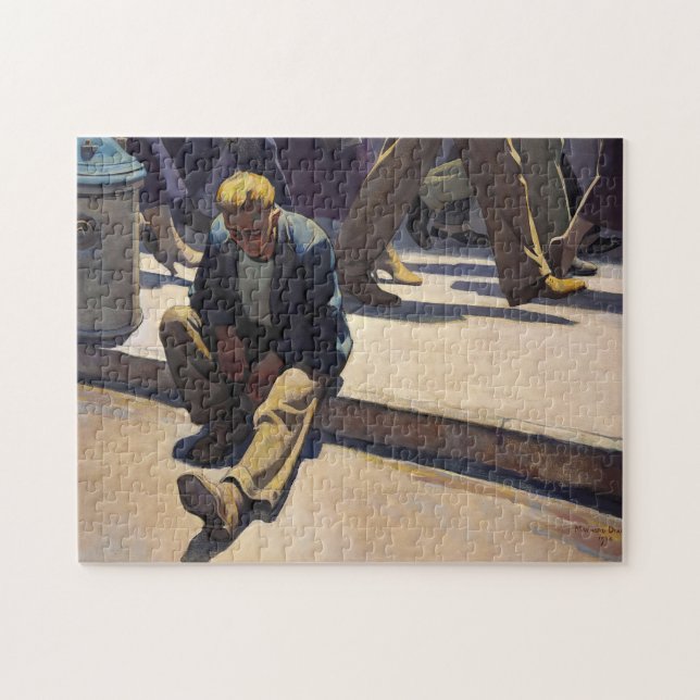 Puzzle Homme oublié par Maynard Dixon (Horizontal)