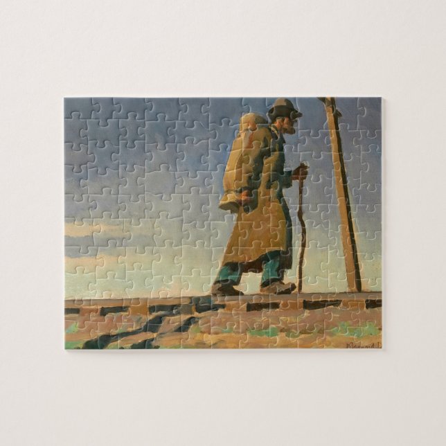 Puzzle Homme sans abri par Maynard Dixon (Horizontal)