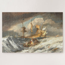 Hommes de guerre hollandais, Turner Art Jigsaw Puz