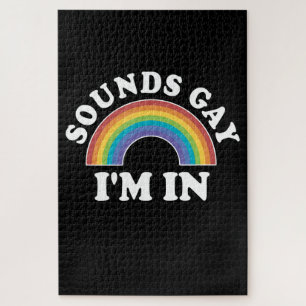 Puzzle Hommes gay pride Femmes LGBT Arc-En-Ciel Sons Gay