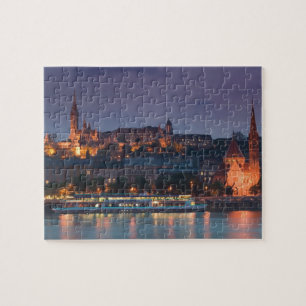 Puzzle HONGRIE, Budapest : Castle Hill, église calvinist