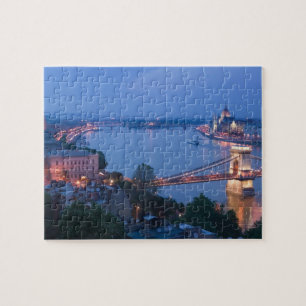 Puzzle HONGRIE, Budapest : pont Szechenyi (à chaînes), 2