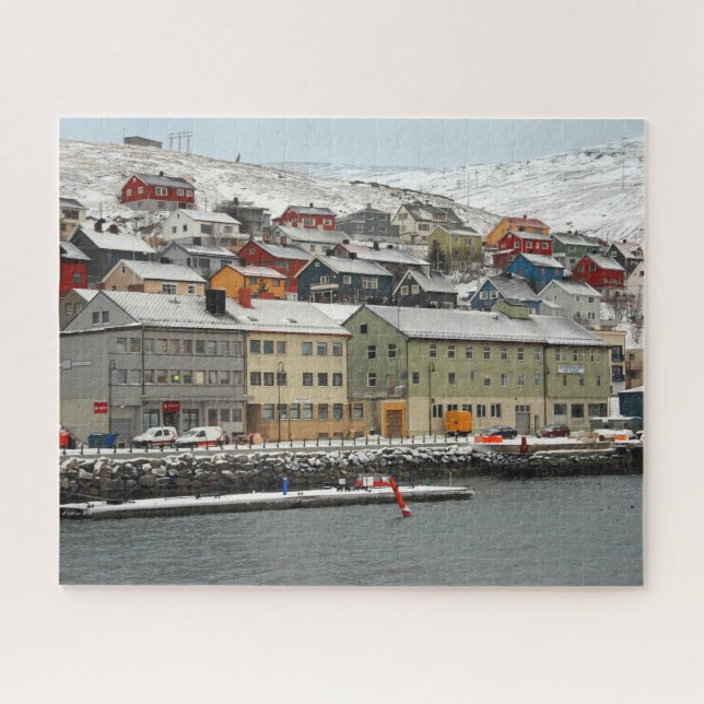 Puzzle Honningsvåg, Norvège 520-pc (Horizontal)