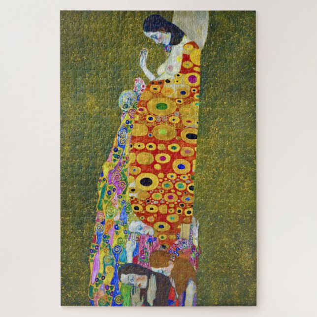 Puzzle Hope, Gustav Klimt (Vertical)