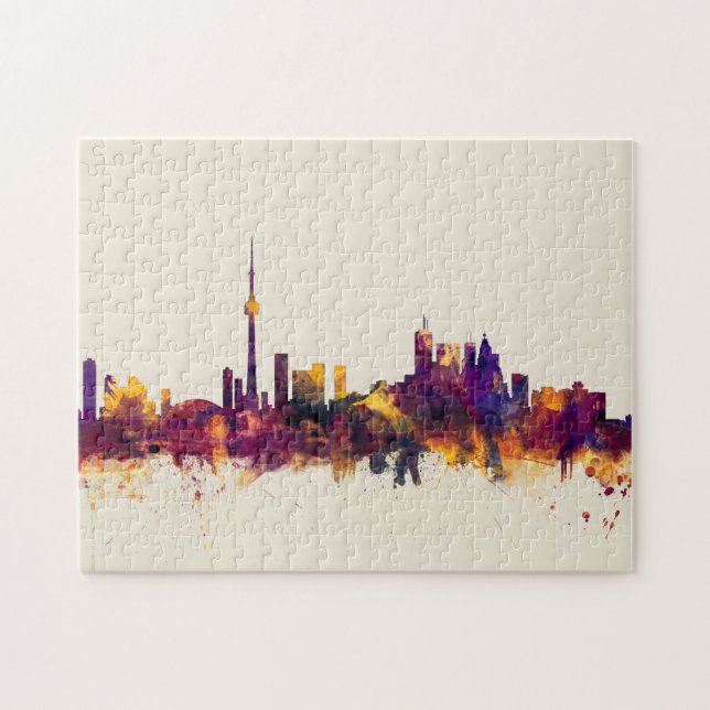 Puzzle Horizon de Toronto Canada (Horizontal)